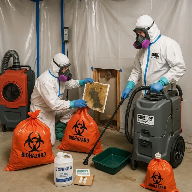 Contaminated Water Handling Protocols process in University Place, WA